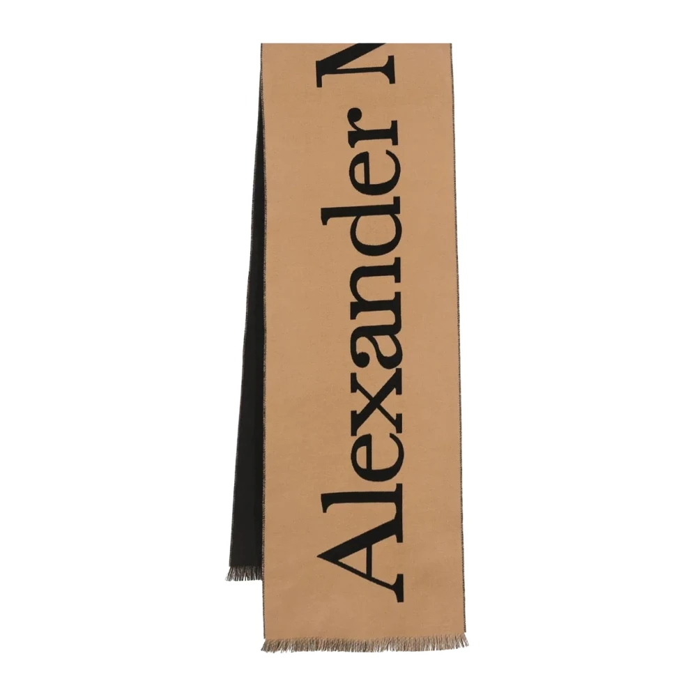 Alexander mcqueen Stijlvolle Sjaals & Shawls Collectie Beige Heren