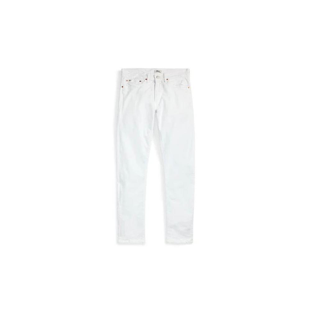 Polo Ralph Lauren Uomo Bianco Jeans, W32 L32, New,