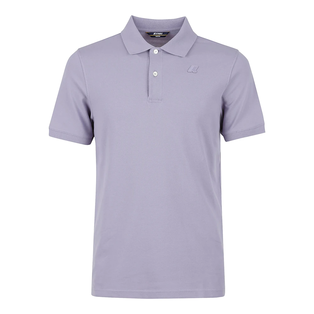 K-way Stijlvolle T-shirts en Polos Purple Heren