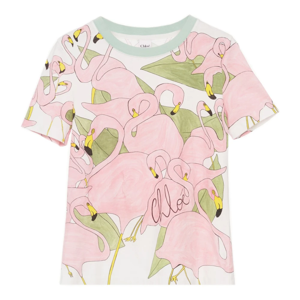 Chloé Donna Bianco Top, M, New,