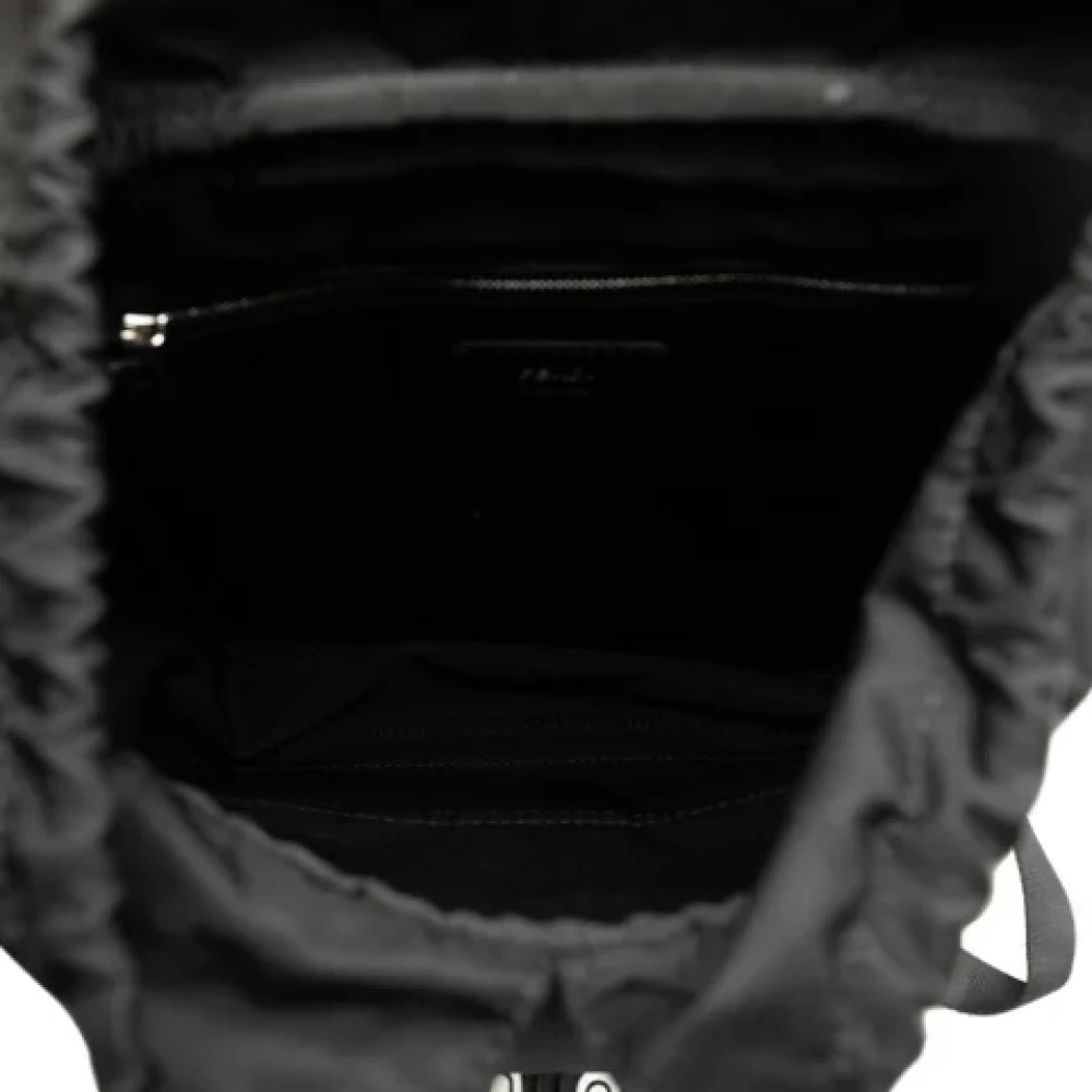 Fendi Vintage Pre-owned Canvas backpacks Black Dames