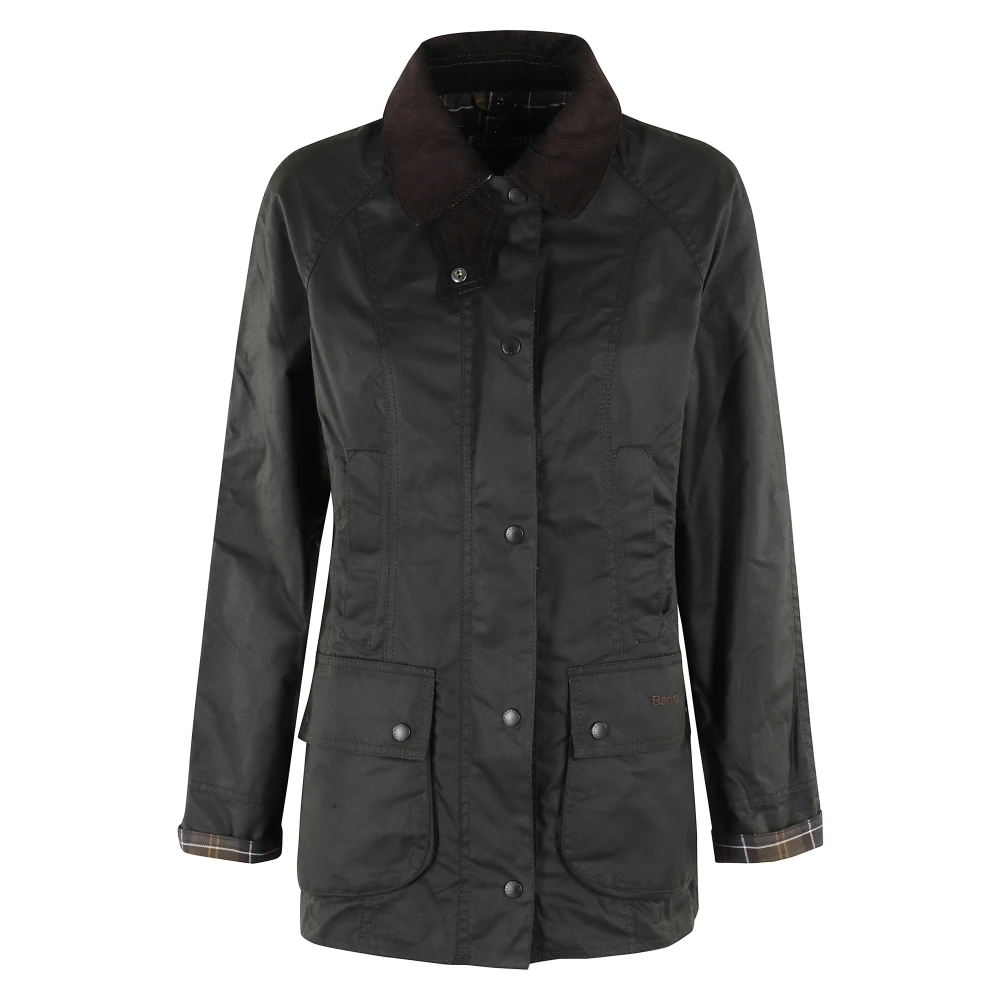 Barbour Stijlvolle Beadnell Wax Jas Green Dames