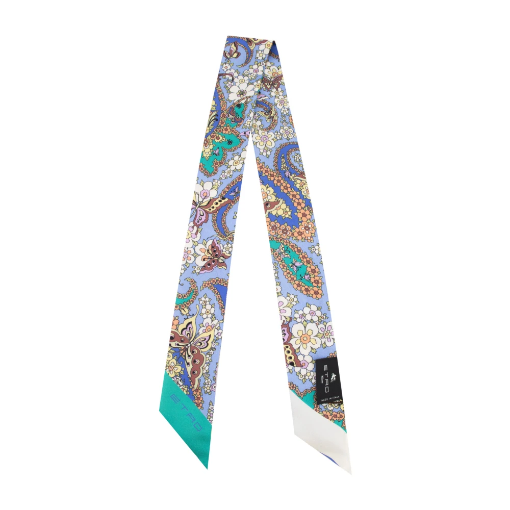 ETRO Paisley Zijden Sjaal Multicolor Dames