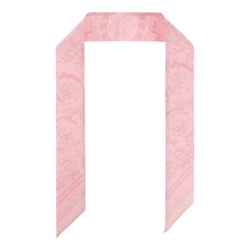 Versace Zijden halsdoek Pink Dames