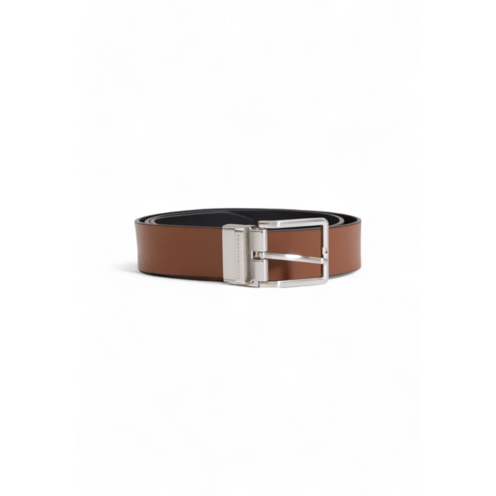 Tommy Hilfiger REV 3.5 Leren Riem Herfst Winter Collectie Brown Heren