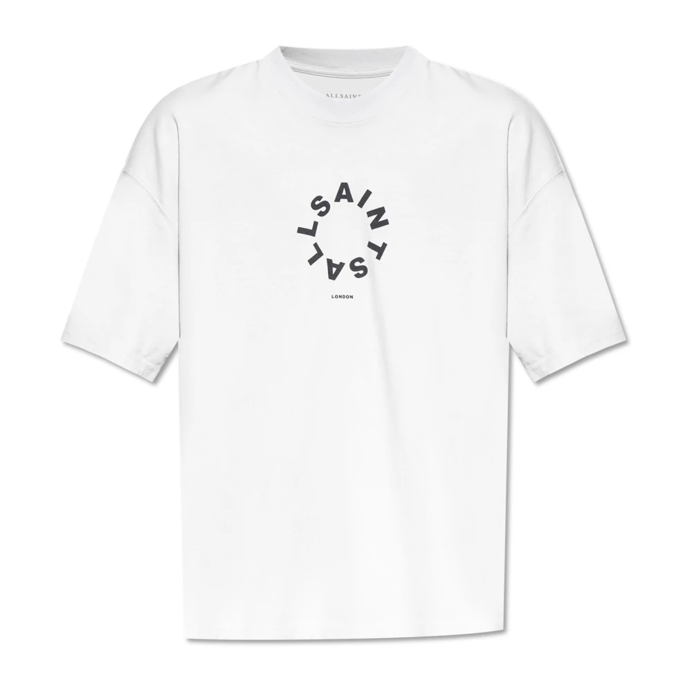 AllSaints Tierra T-shirt Gray Heren