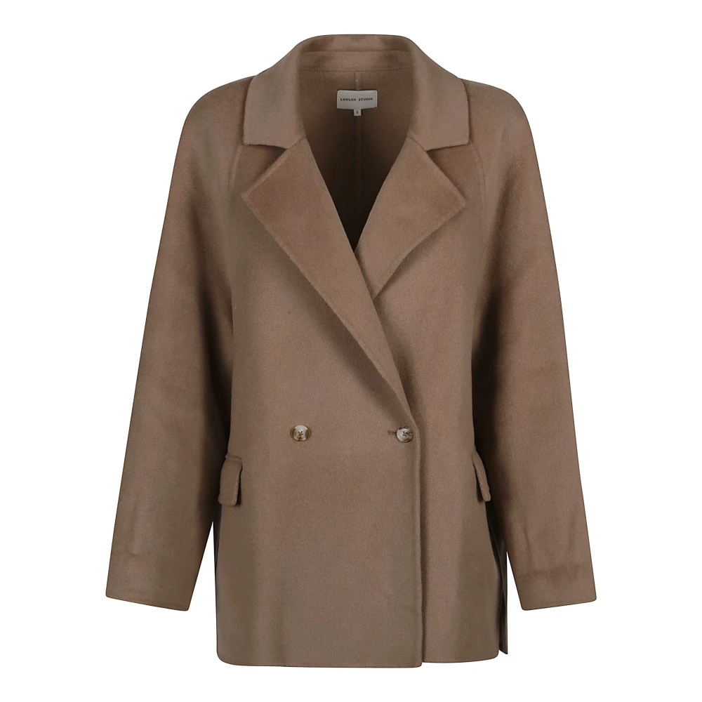 Loulou Studio Stijlvolle Blazer Jas Brown Dames