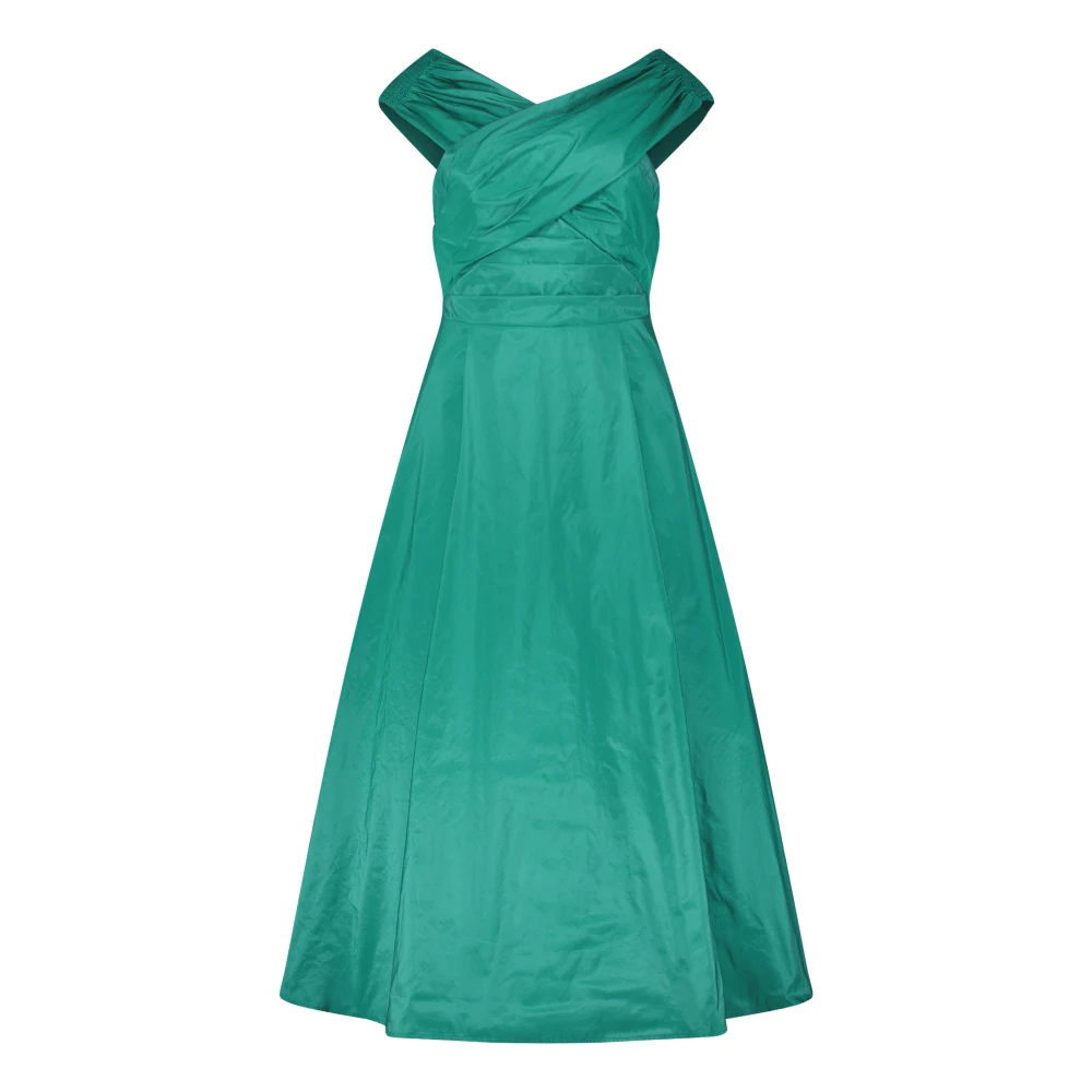 Vera Mont Elegant Cocktailjurk met Zakken Green Dames