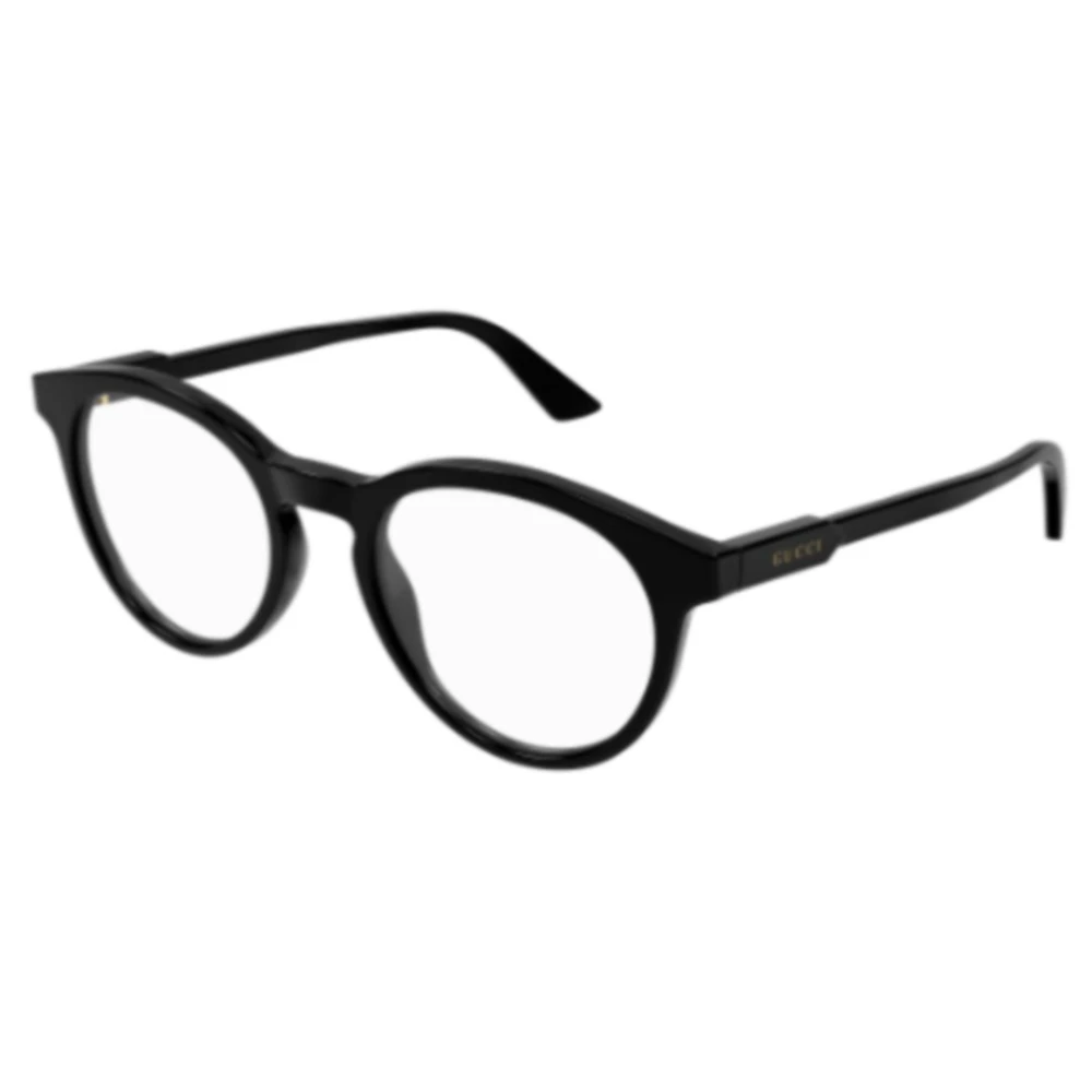 Gucci Unisex Black Glasses, 50 Mm, Pantos Optical Frame