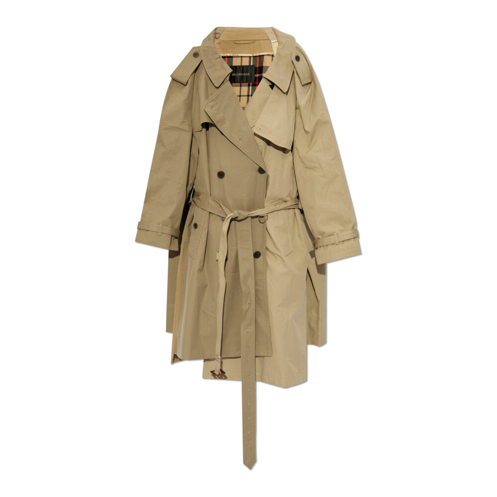 トレンチコート BALENCIAGA Women Jackets 776657TKP06 2801 BROWN 776657 TKP06 - 海外通販のBUYMA