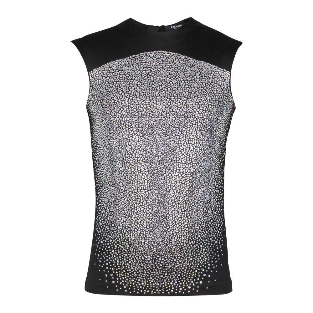 Tops > Sleeveless Tops - - Balmain - Modalova