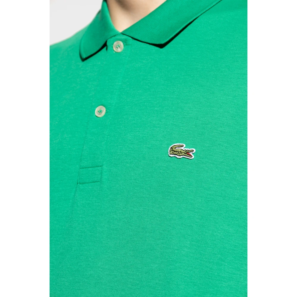 Lacoste Polo met logo Green Heren