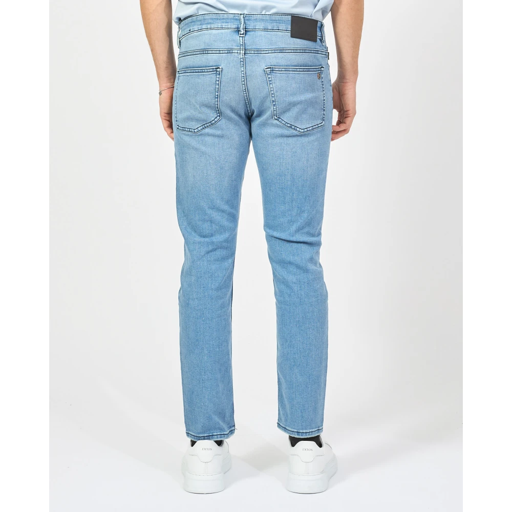 Hugo Boss Blauwe Slim Fit Jeans Blue Heren
