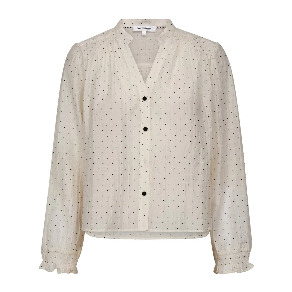 Co'couture Women's Beige Blouses, S, Shirts