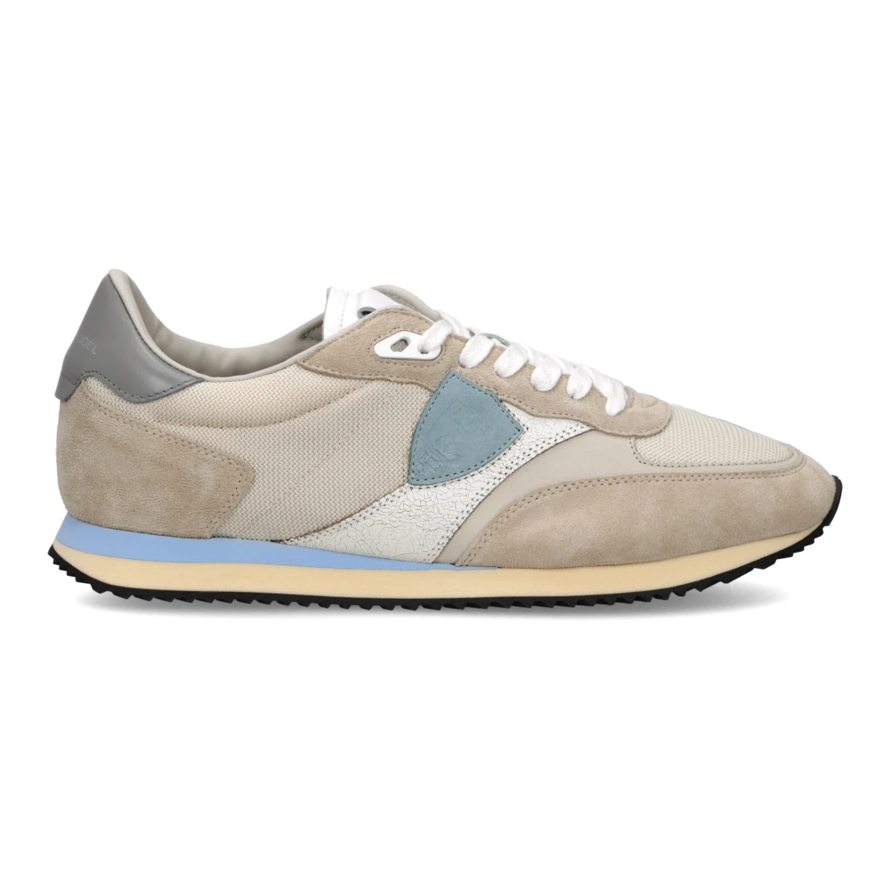 Philippe Model Men's Beige Blville Running Sneakers