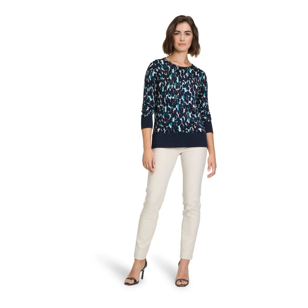 Betty Barclay Sprankelende Fijngebreide Trui Multicolor Dames