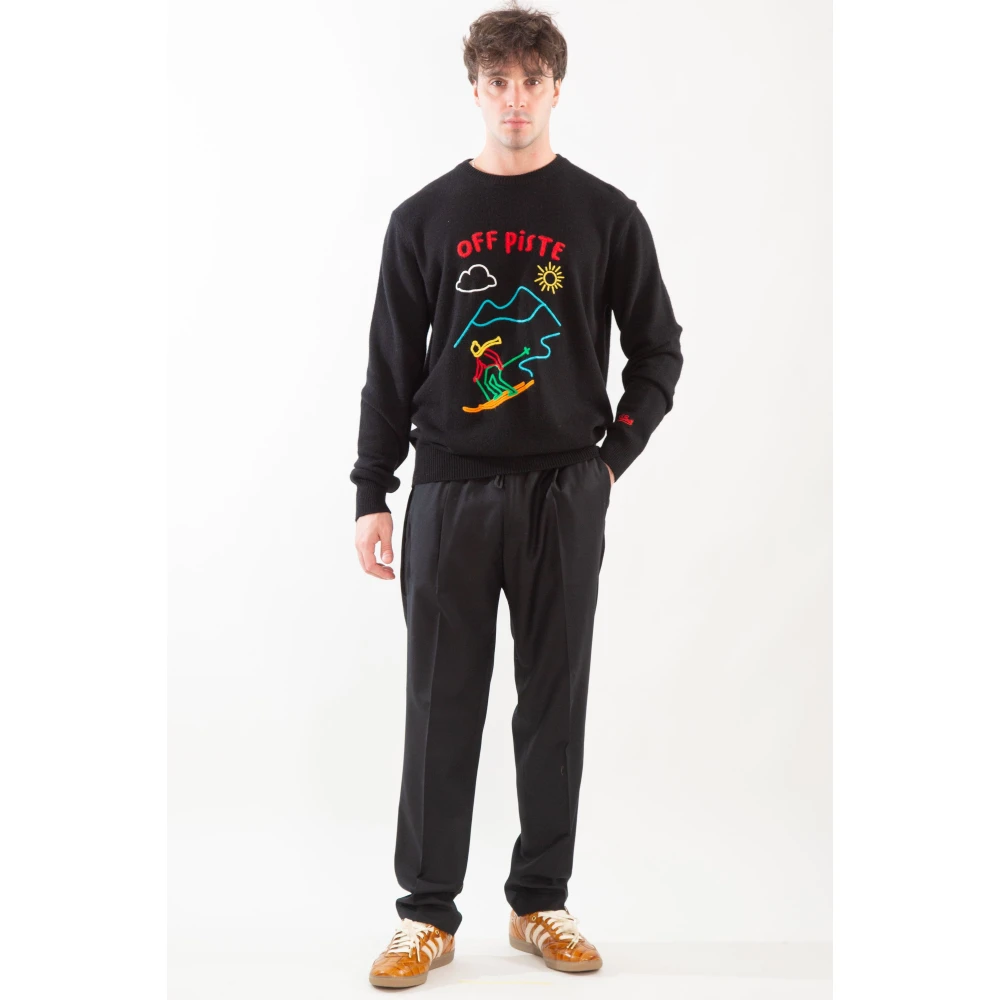 MC2 Saint Barth Off Piste Sweater Black Heren
