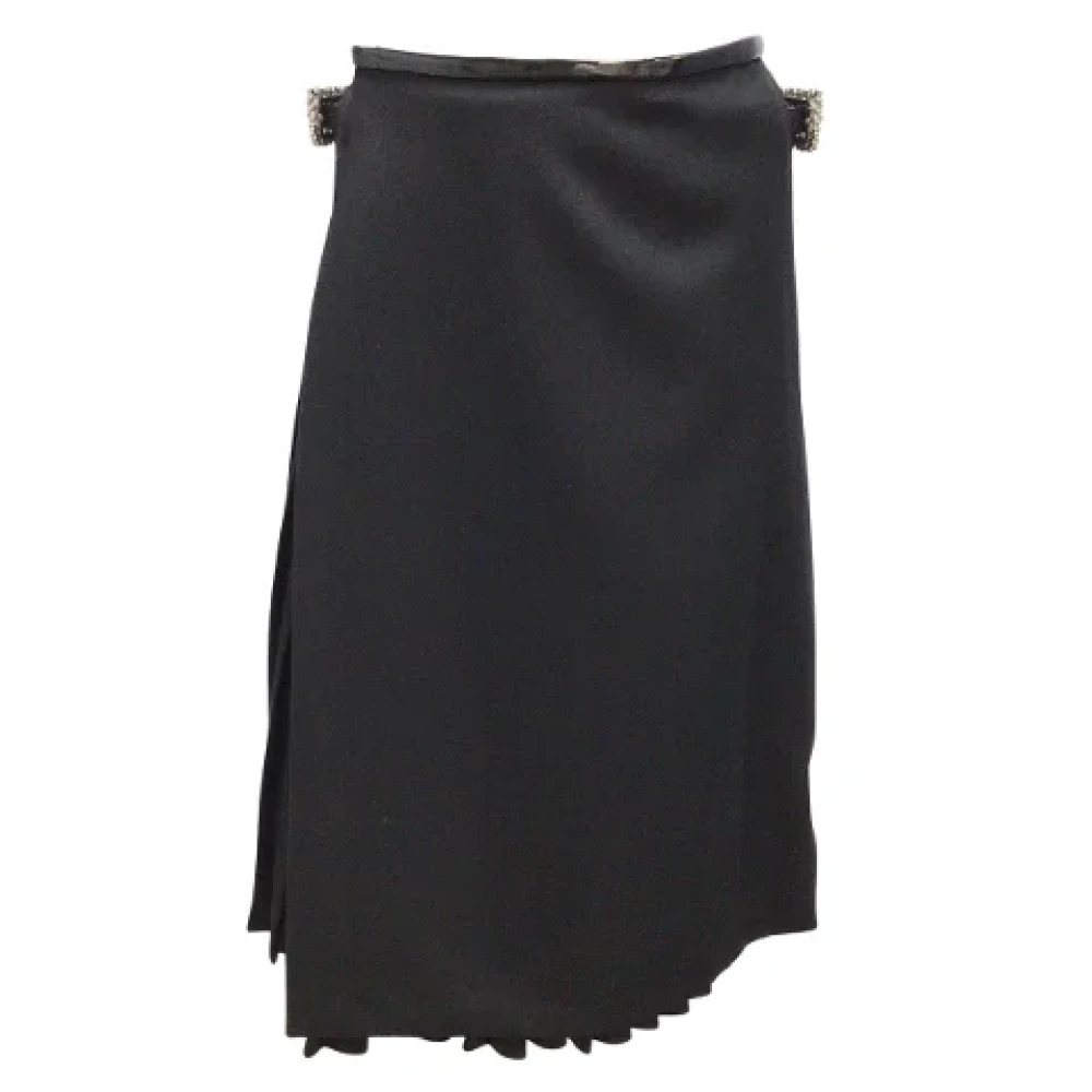 Alexandre Vauthier Pre-owned Wool bottoms Black Dames