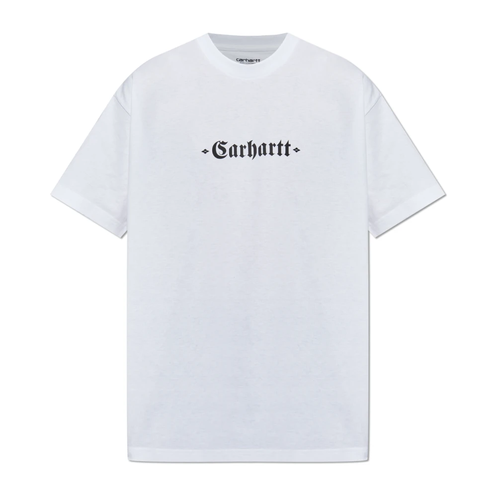 Carhartt WIP T-shirt met logo White Heren