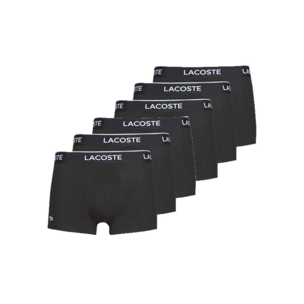 Lacoste Moderne Comfort Boxer 6-Pack Black Heren