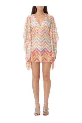 rosa-chevron-stickad-strand-coverup