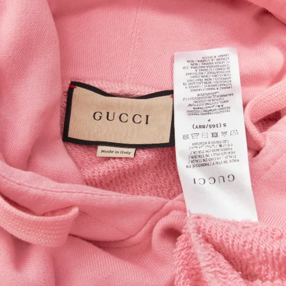 Gucci Vintage Pre-owned Cotton tops Pink Dames