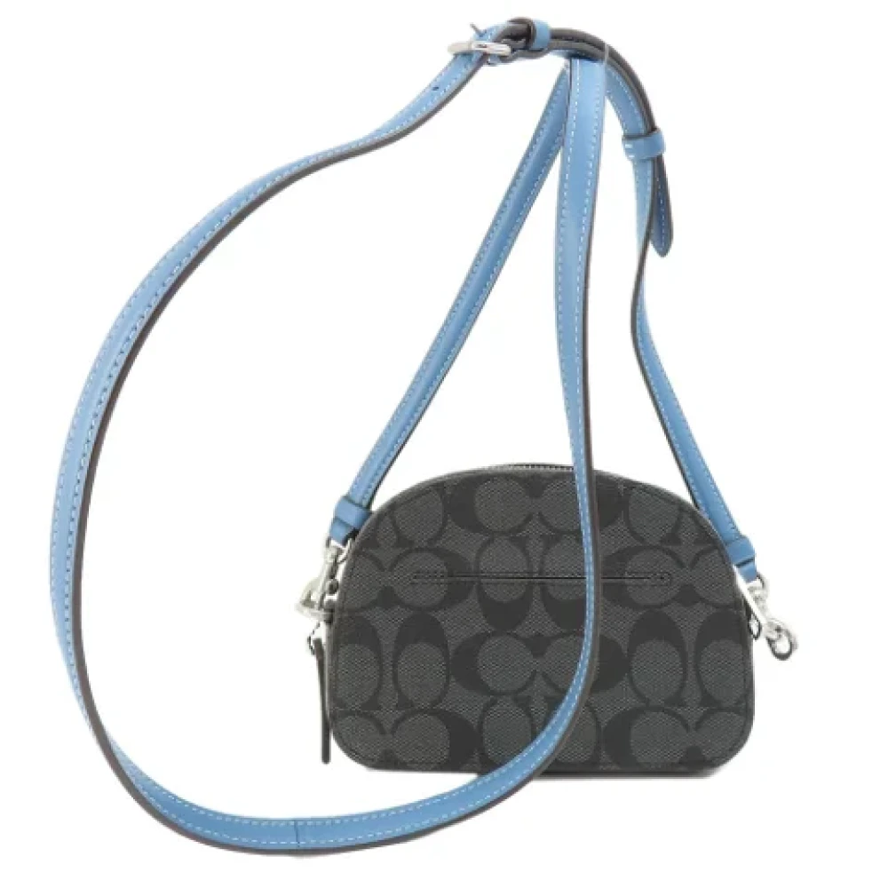 Coach Pre-owned Fabric shoulder-bags Black Dames
