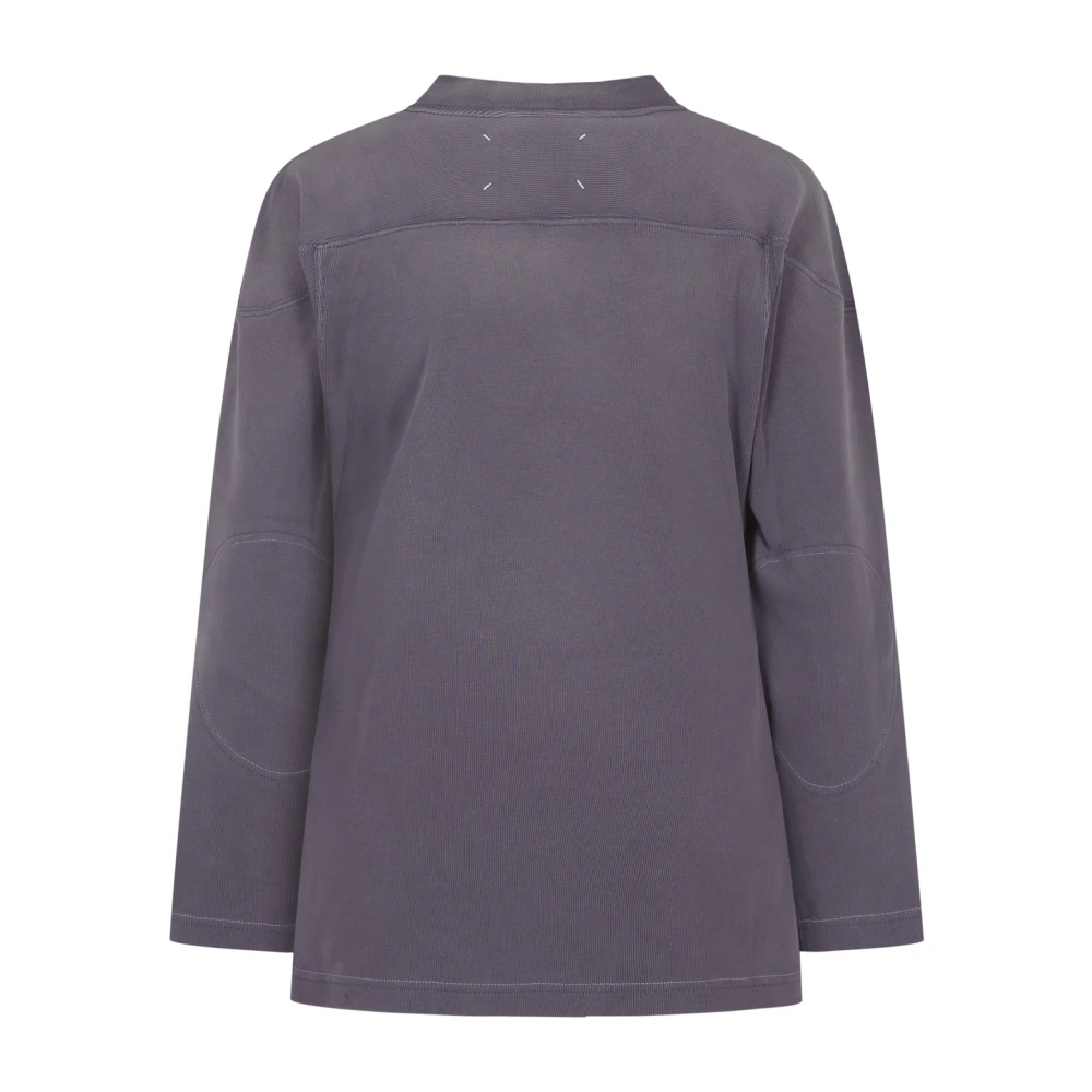 Maison Margiela Sweatshirt Collectie Purple Dames