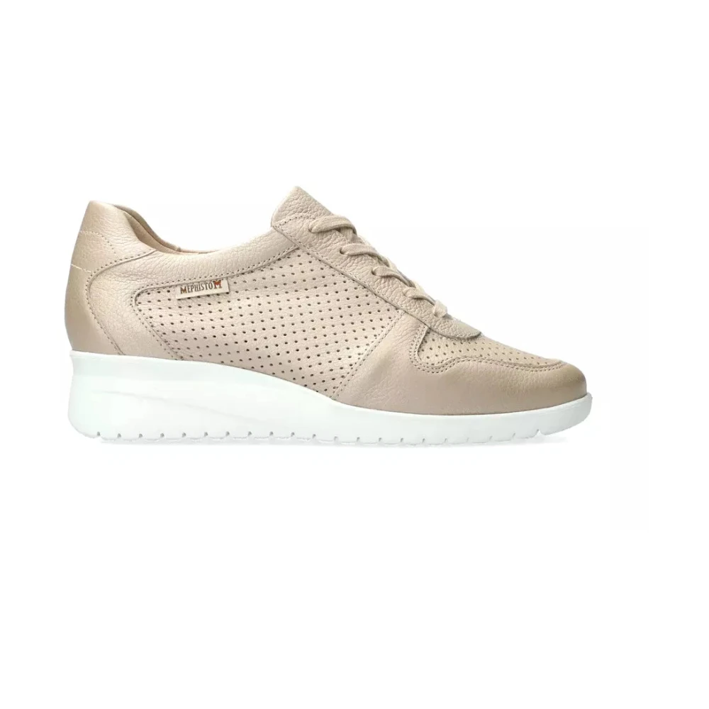 Mephisto Isa Perf Dames Schoenen Beige