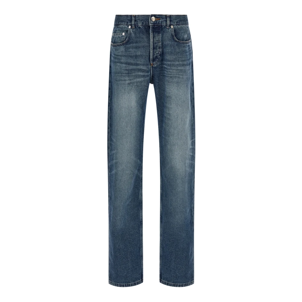 A.p.c. Men's Blue Straight Fit Jeans, W32, Rescue Jeans