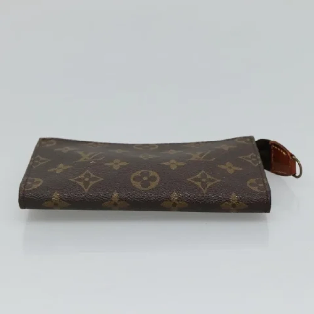 Louis Vuitton Vintage Pre-owned Canvas pouches Brown Dames
