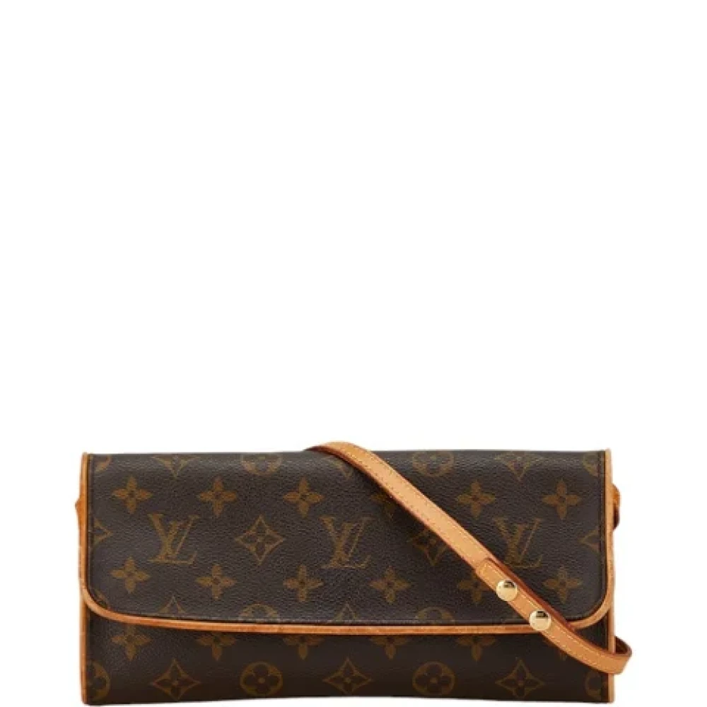 Louis Vuitton Vintage Pre-owned Leather louis-vuitton-bags Brown Dames