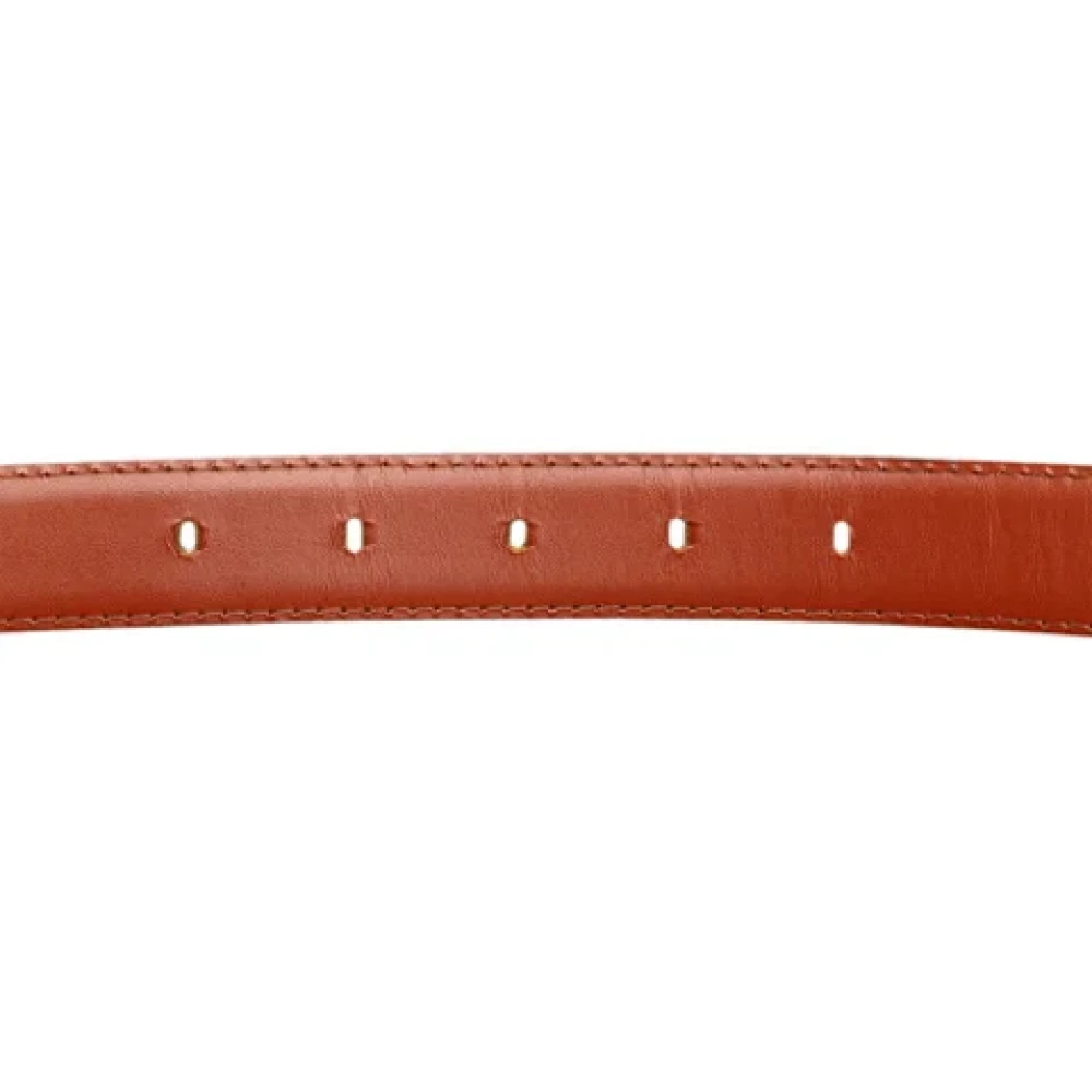 Louis Vuitton Vintage Pre-owned Leather belts Brown Dames