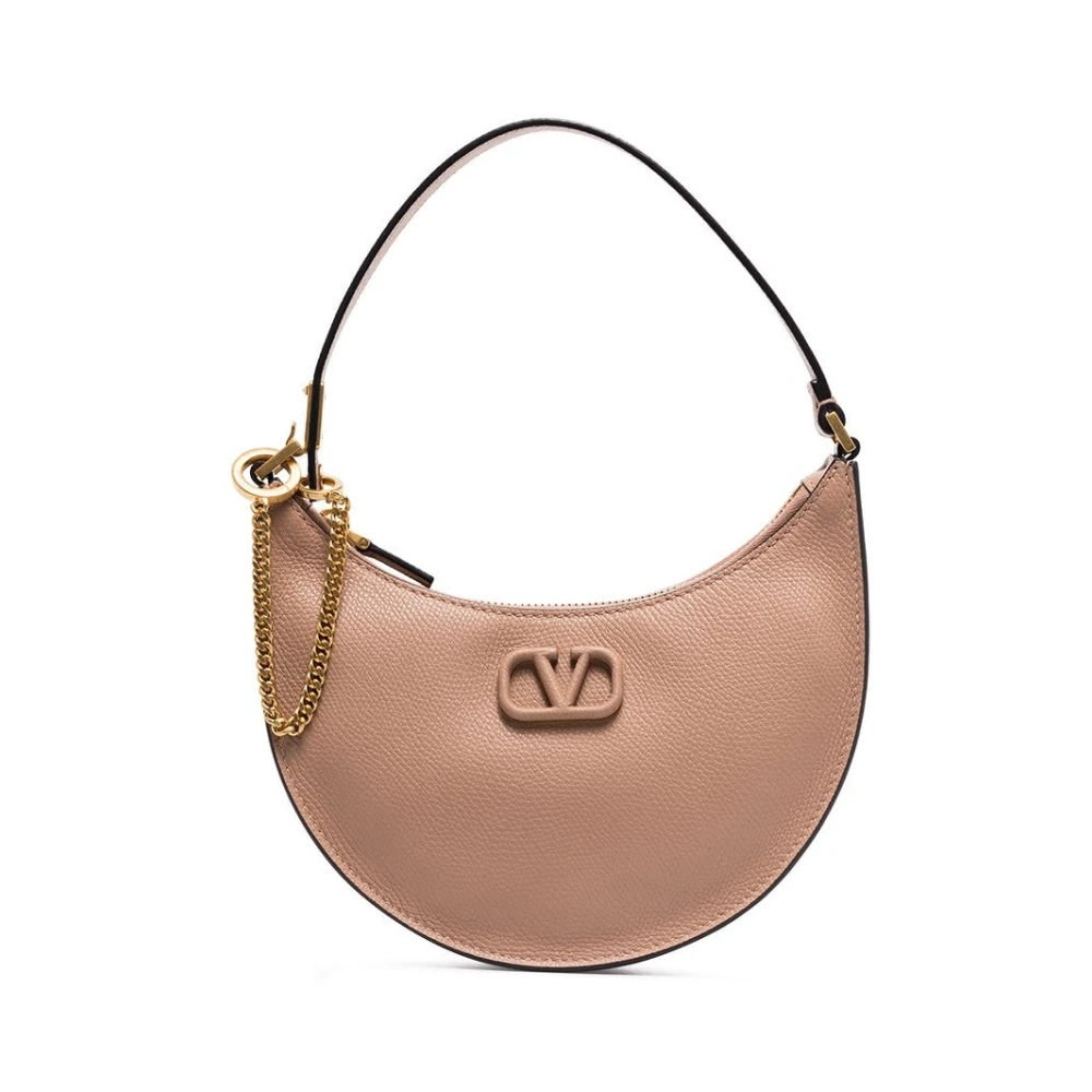 Valentino Garavani Roze VLogo Signature Ketting Schoudertas Pink Dames