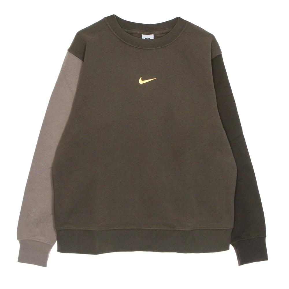 Nike Ironstone Dames Crewneck Sweatshirt Brown Dames