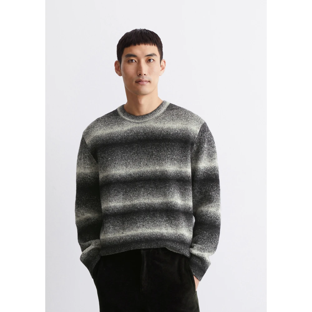 Marc O'Polo Sweater regular Black Heren