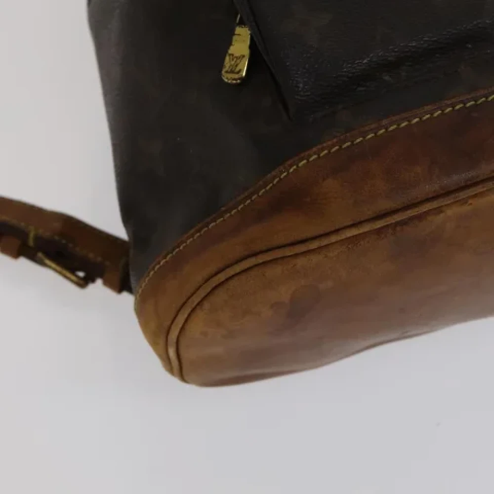 Louis Vuitton Vintage Pre-owned Canvas backpacks Brown Dames