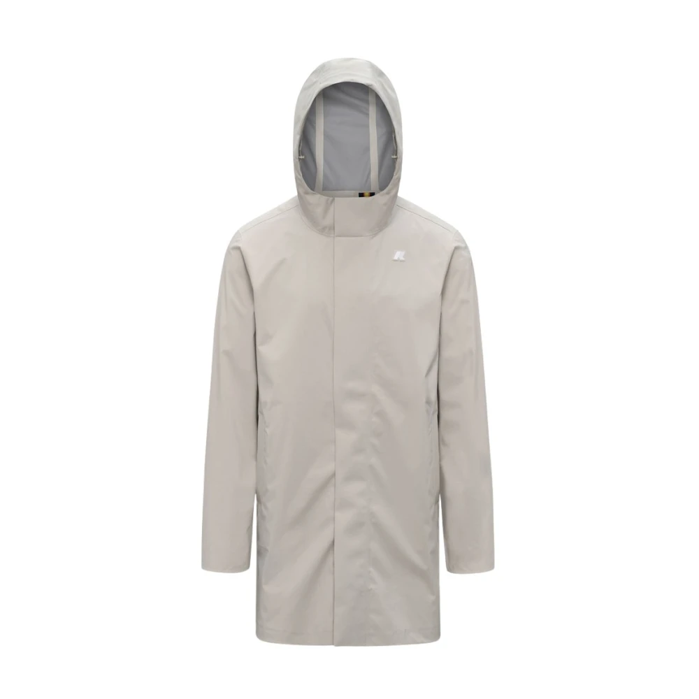 K-Way Herren Beige Jacken, Mgröße: