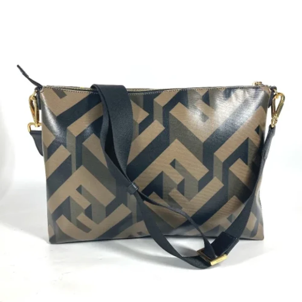 Fendi Vintage Pre-owned Fabric fendi-bags Brown Dames