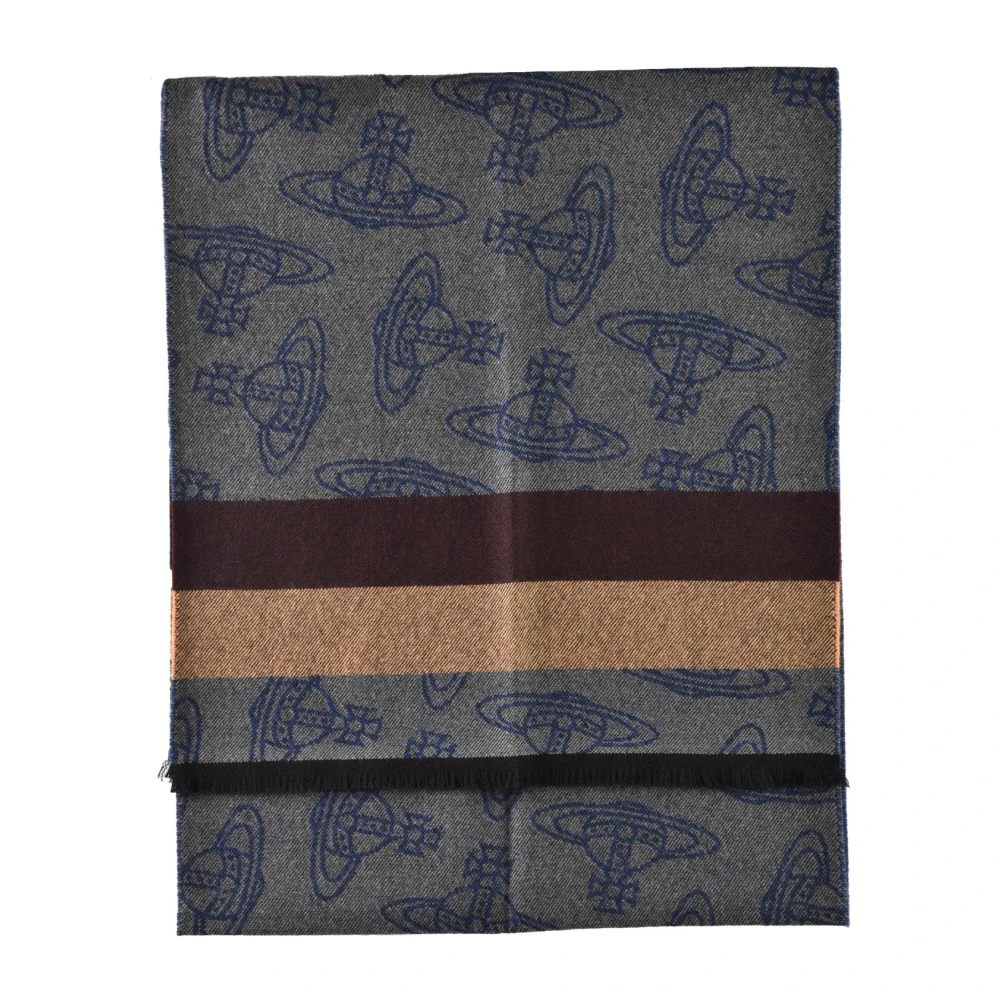 Vivienne Westwood Wollen Sjaal met Uniek Ontwerp Multicolor Dames