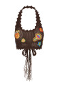 haut-en-soie-et-lin-marron-avec-application-en-coton