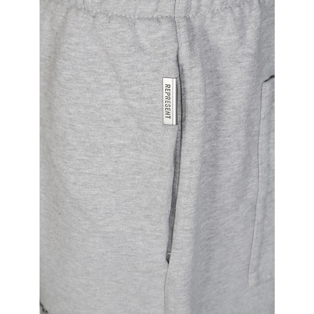 Represent Basis Sweatpants Blijf comfortabel en stijlvol Gray Heren