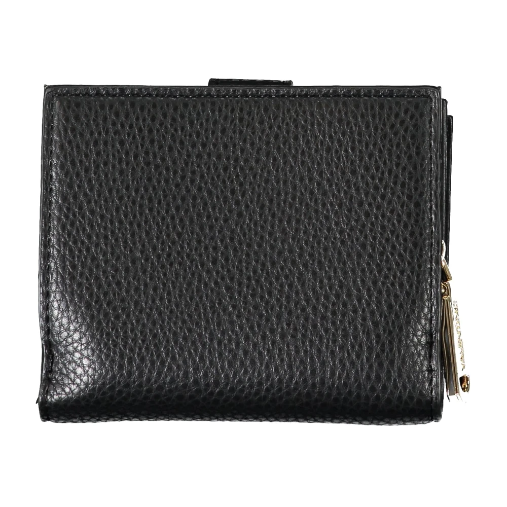 Valentino by Mario Valentino Damesportemonnee met rits- en drukknoopsluiting Black Dames