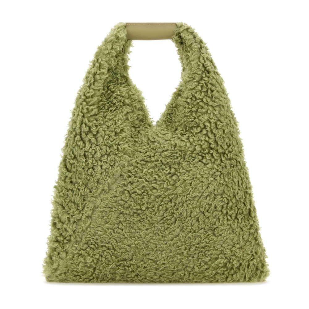 MM6 Maison Margiela Teddy Japanse Handtas Green Dames