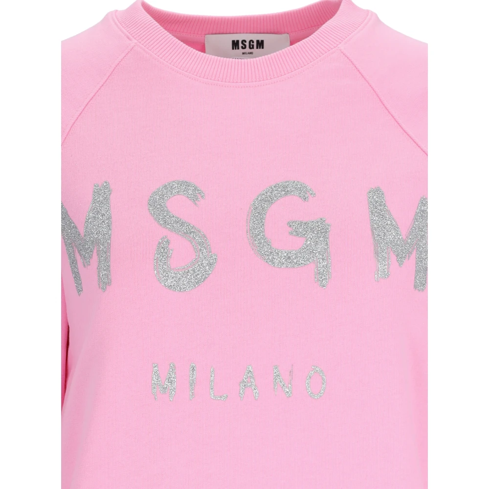 Msgm Sweatshirts Pink Dames