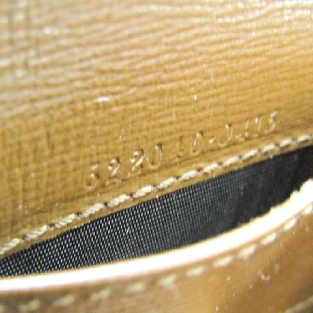 Gucci Vintage Pre-owned Canvas wallets Brown Dames
