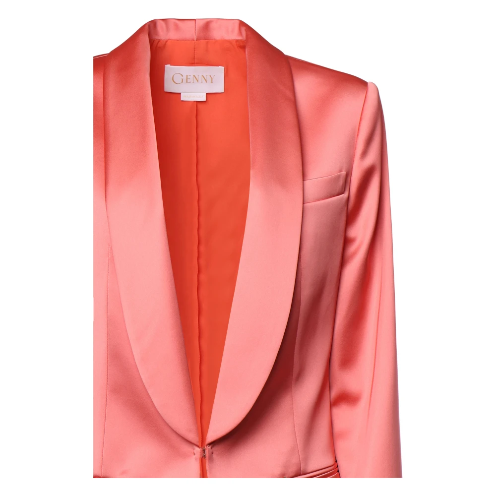 Genny Roze Dinner Jacket Blazer Pink Dames