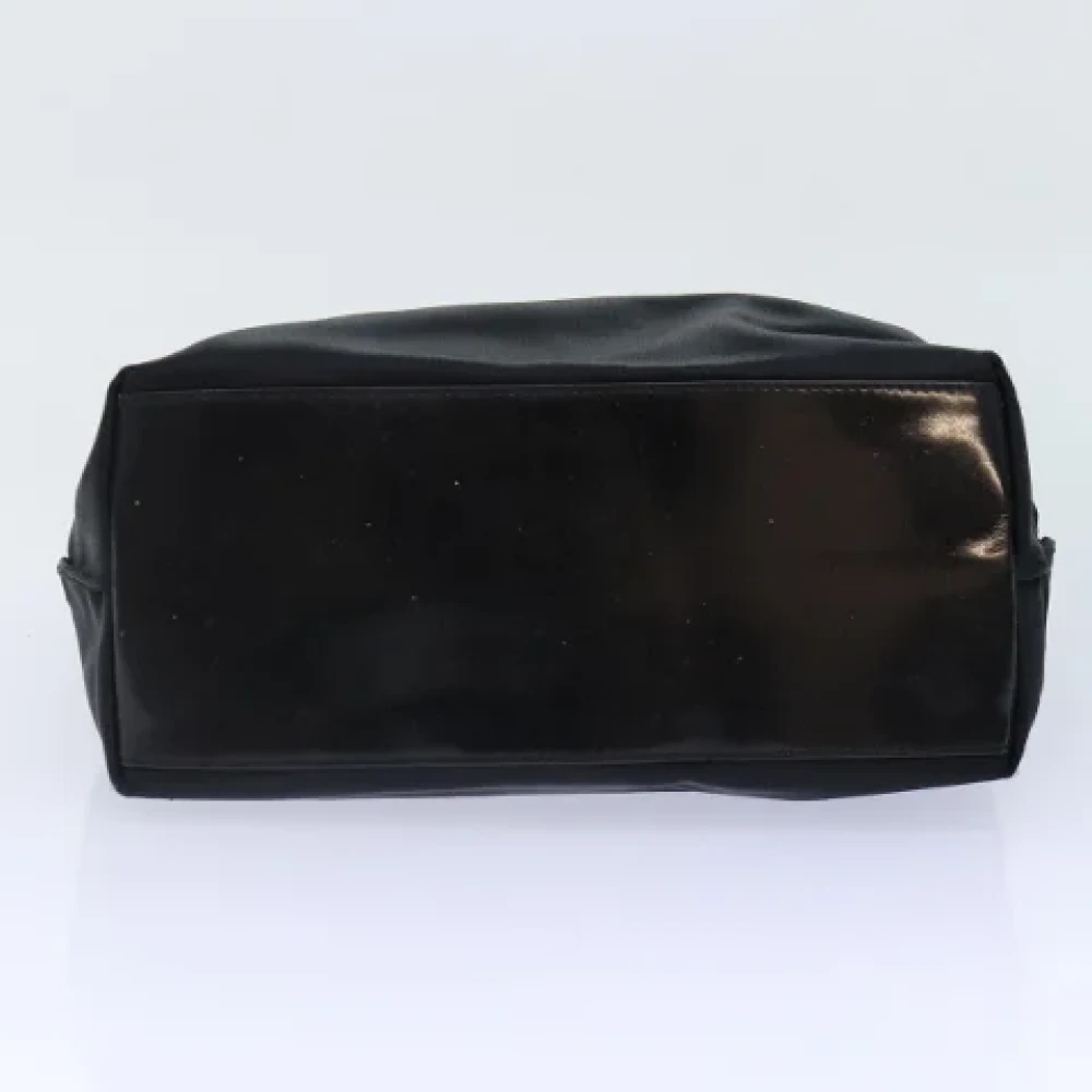 Prada Vintage Pre-owned Satin prada-bags Gray Dames