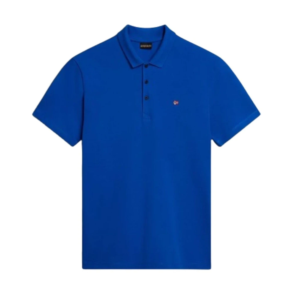 Napapijri Heren Polo Zomercollectie Blue Heren
