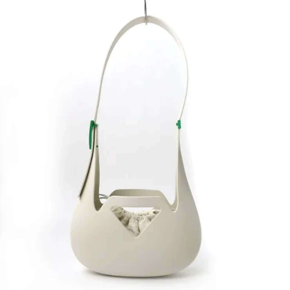 Bottega Veneta Vintage Pre-owned Plastic shoulder-bags White Dames